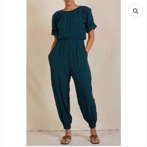 Apiece Apart Naranjo Cinched Balloon Jumpsuit XS